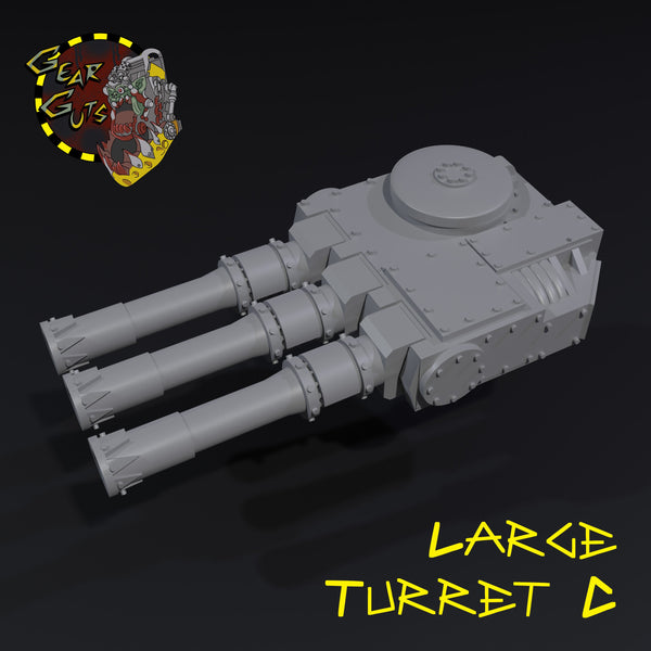 Large Turret - C - STL Download