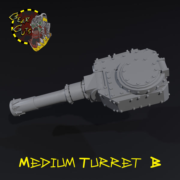 Medium Turret - B - STL Download
