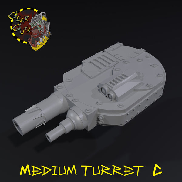 Medium Turret - C - STL Download