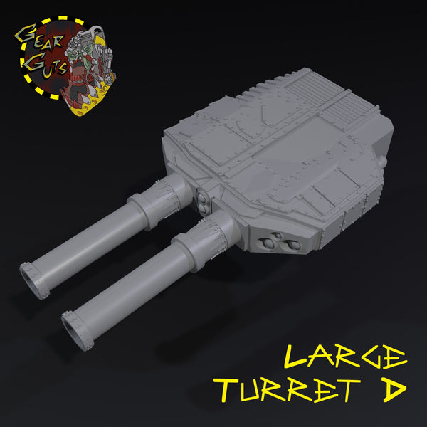 Large Turret - D - STL Download
