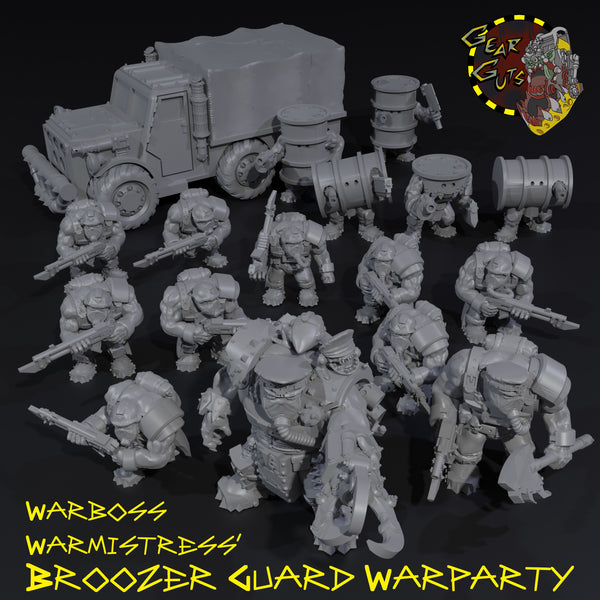 Warboss Warmistress' Broozer Guard Warparty