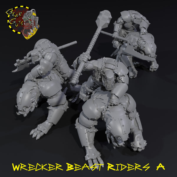 Wrecker Beast Riders - A - STL Download