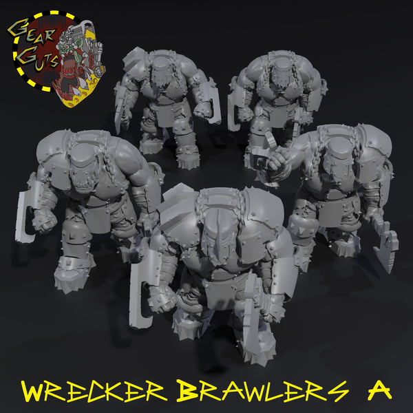 Wrecker Brawlers x5 - A - STL Download