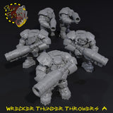 Wrecker Thunder Throwers x5 - A - STL Download