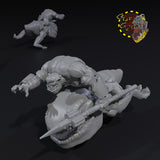 Broozer Dogosaur Riders x3 - C - STL Download