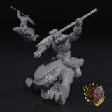 Broozer Dogosaur Riders x3 - C - STL Download