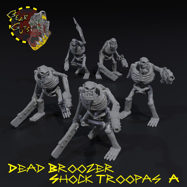 Dead Broozer Shock Troopas x5 - A - STL Download