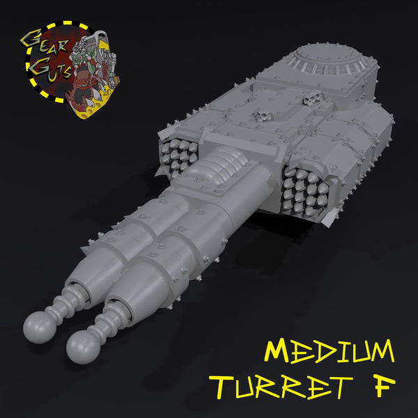 Medium Turret - F - STL Download