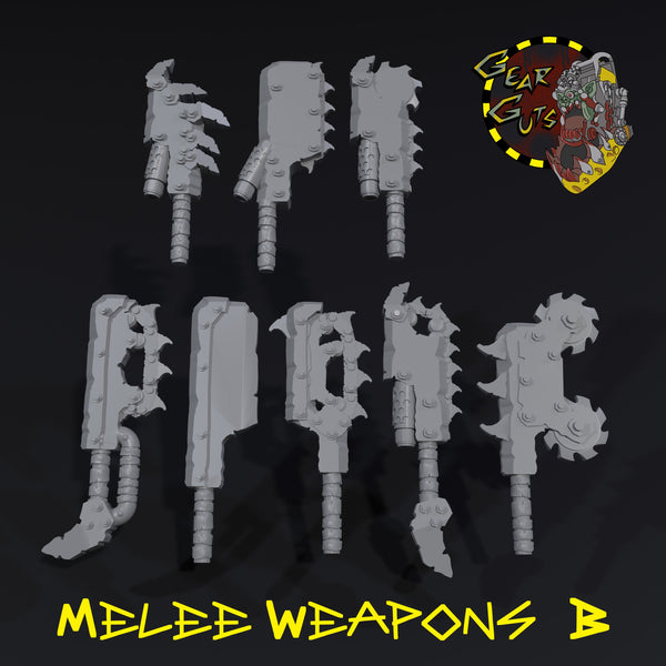 Melee Weapons x8 - B - STL Download