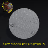 Pirate Base Toppers - A - STL Download