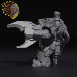 Armored Broozer Boss with Claw and Fist - A - STL Download