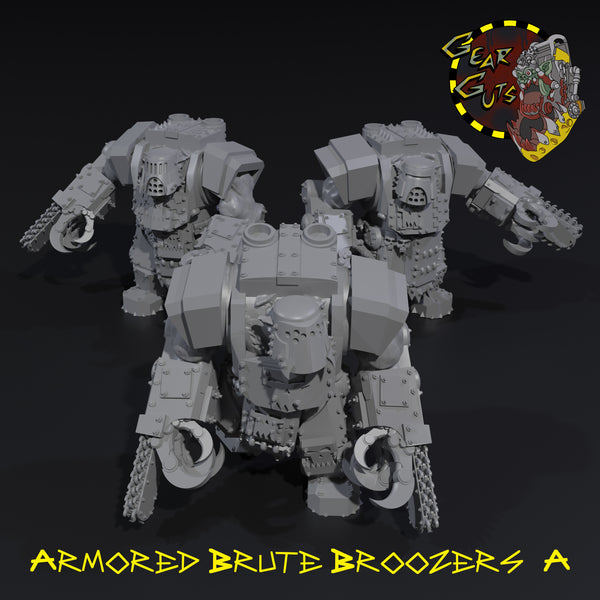 Armored Brute Broozers x3 - A - STL Download