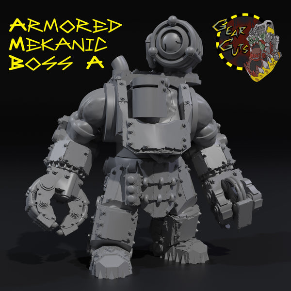 Armored Mekanic Boss - A - STL Download
