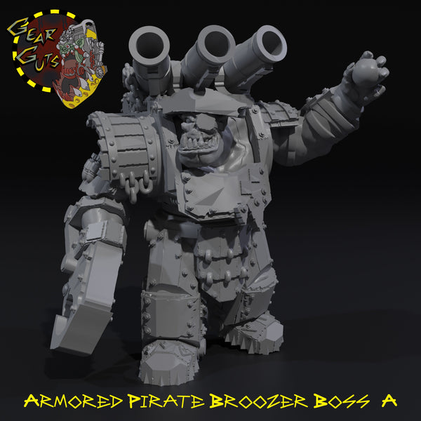 Armored Pirate Broozer Boss - A - STL Download