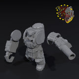 Armored Pirate Broozers x3 - A - STL Download