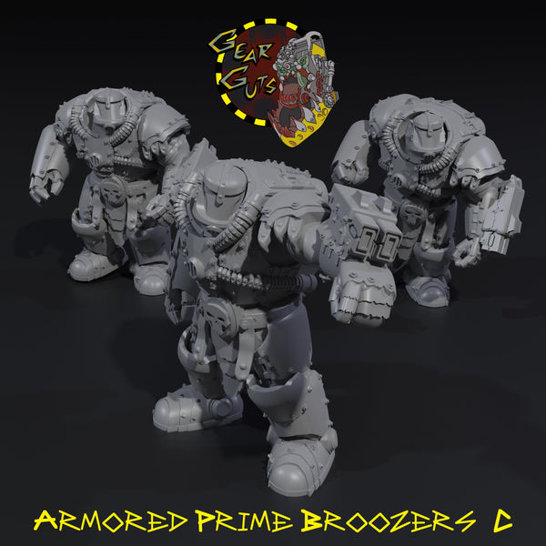 Armored Prime Broozers x3 - C - STL Download