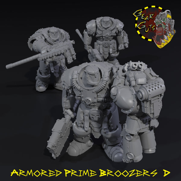 Armored Prime Broozers x3 - D - STL Download