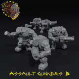 Broozer Assault Gunners x5 - B - STL Download
