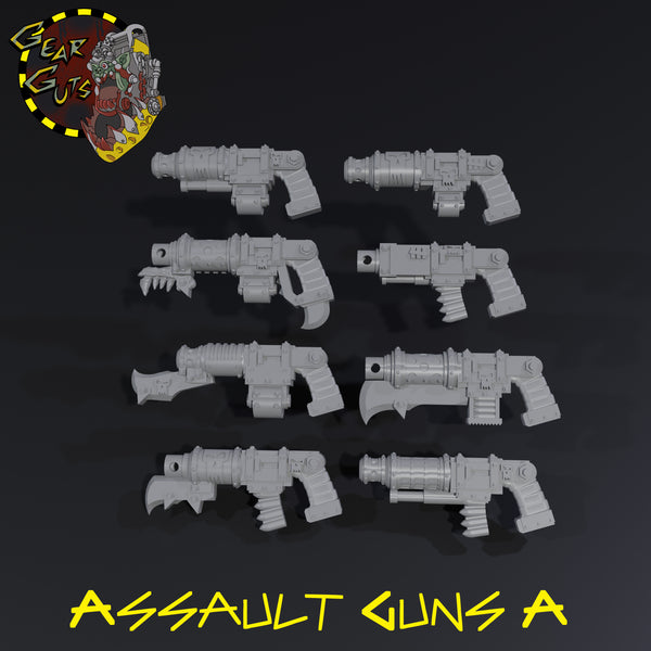 Assault Guns x8 - A - STL Download