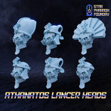 Athanatos Lancers Heads x6