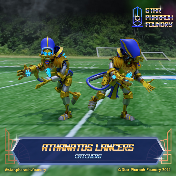 Athanatos Lancers Catchers for Dynastic Destroyers Fantasy Football Team