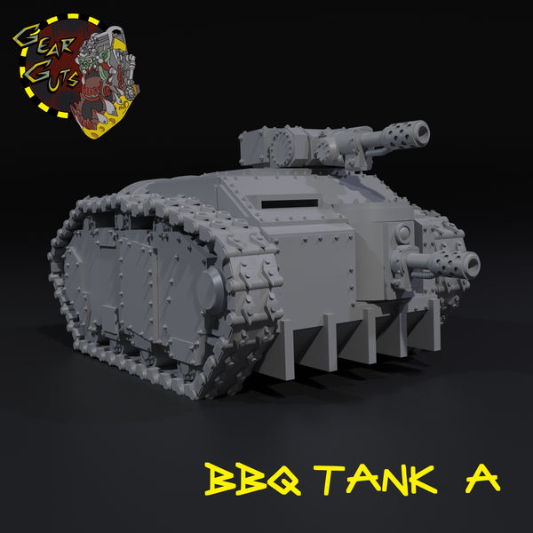 BBQ Tank - A - STL Download