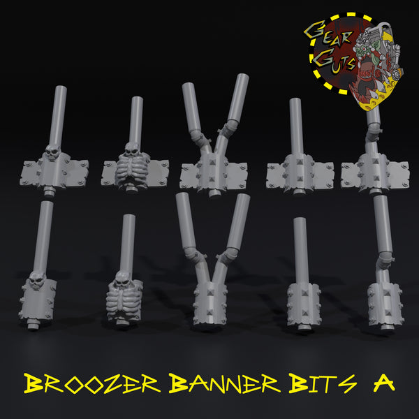 Broozer Banner Bits x10 - A - STL Download