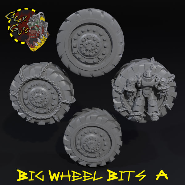 Big Wheel Bits x4 - A