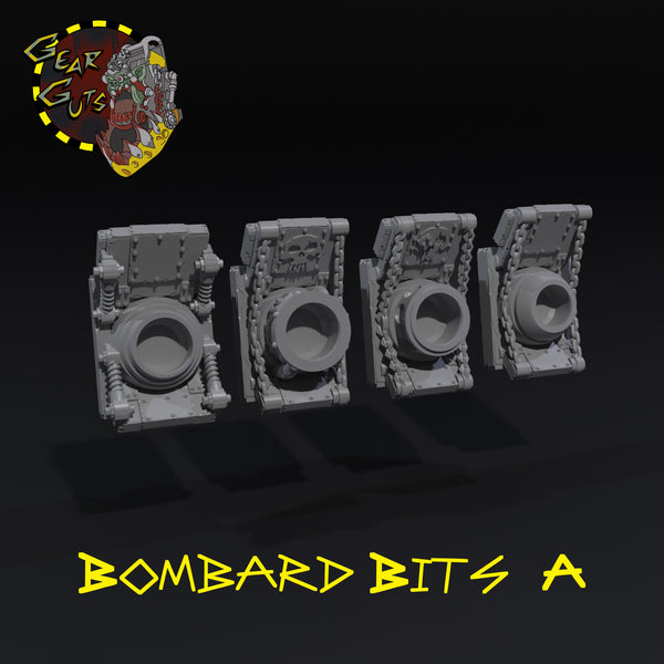 Bombard Bits x4 - A - STL Download