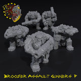 Broozer Assault Gunners x5 - F - STL Download