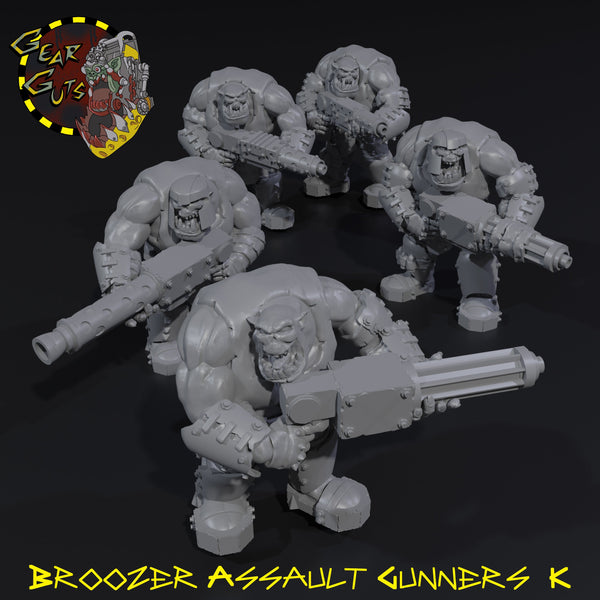 Broozer Assault Gunners x5 - K - STL Download
