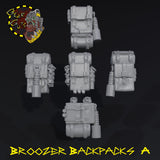 Broozer Backpacks x5 - A - STL Download