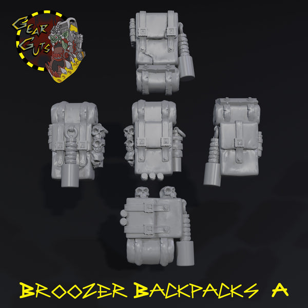 Broozer Backpacks x5 - A - STL Download
