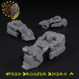 Speed Broozer Bikers x3 - A - STL Download