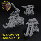 Broozer Bikers x3 - D - STL Download