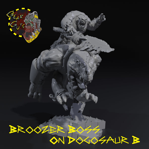 Broozer Boss on Dogosaur - B - STL Download