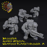 Broozer Guard Special Weapons Flamethrower x4 - A
