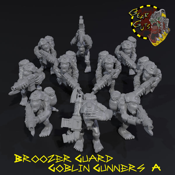 Broozer Guard Goblin Gunners x10 - A - STL Download
