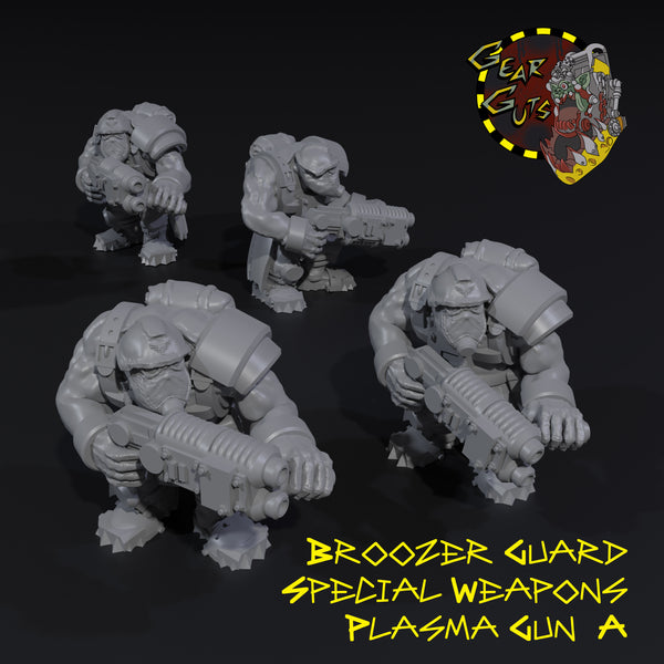 Broozer Guard Special Weapons Plasma Gun x2 - A - STL Download
