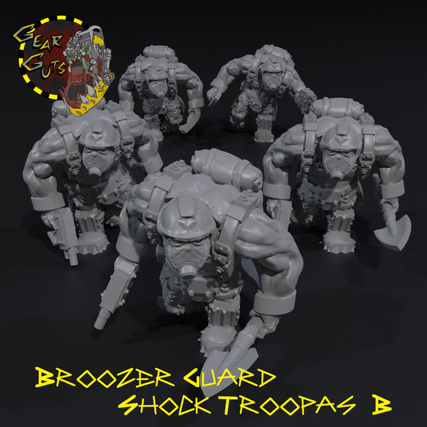 Broozer Guard Shock Troopas x5 - B - STL Download