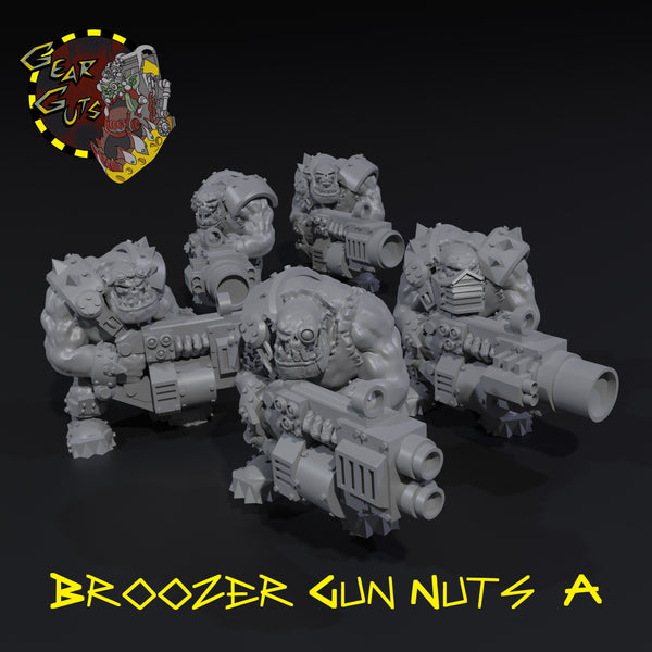Broozer Gun Nuts x5 - A - STL Download