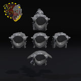 Armored Broozer Heads x5 - D