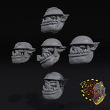 Broozer Guard Heads x5 - A - STL Download