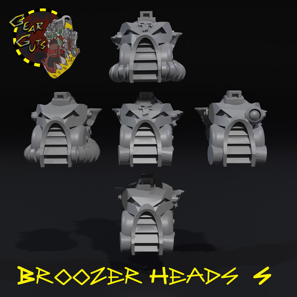 Crusader Heads x5 - A - STL Download