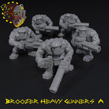 Broozer Heavy Gunners x5 - A - STL Download