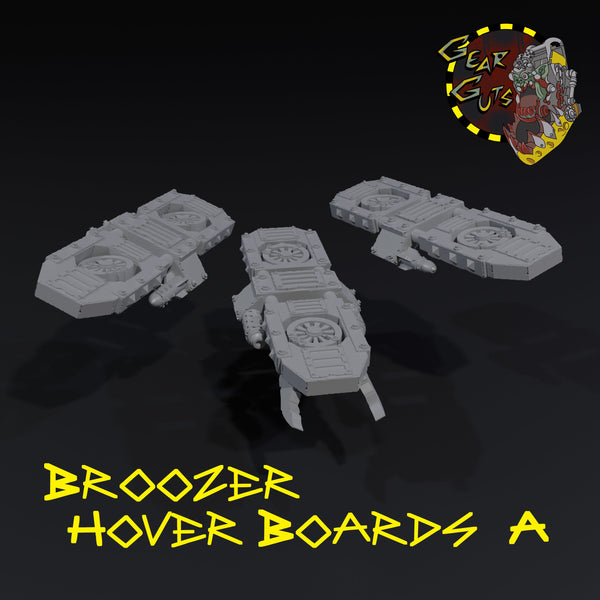 Broozer Hover Boards x3 - A - STL Download