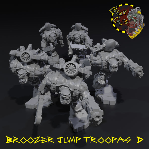 Broozer Jump Troopas x5 - D - STL Download