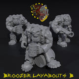 Broozer Layabouts x3 - B - STL Download