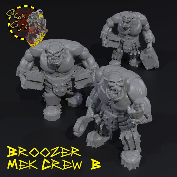 Broozer Mek Crew x3 - B - STL Download