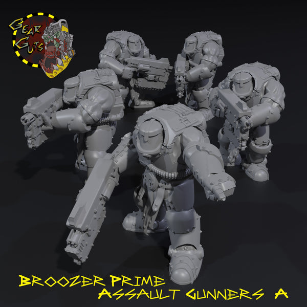 Broozer Prime Assault Gunners x5 - A - STL Download